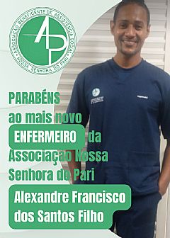 Parabéns Alexandre Francisco!