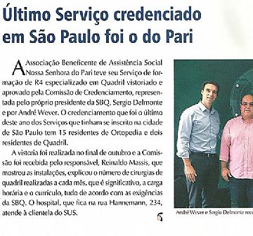 Último serviço credenciado em São Paulo foi o do Pari.
